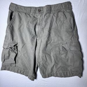 Woolrich Cargo Shorts Mens 34 Gray Lightweight Outdoor Hiking